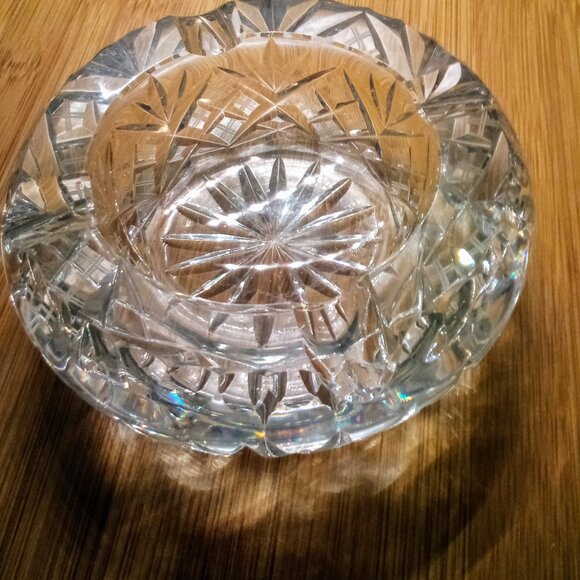 Vintage Royal Scot Crystal Ashtray - Picture 6 of 10